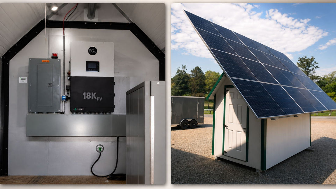 Barn Solar Power System