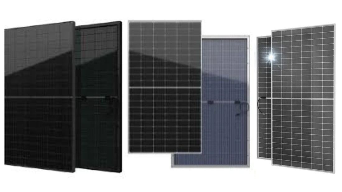 Bifacial solar panels