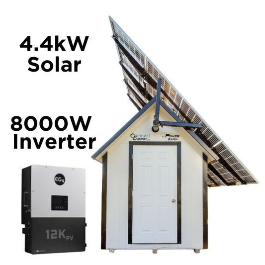 Power Barn 4.4kW Solar - 8kW 120/240V Inverter